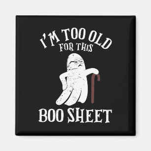 Halloween Ik ben te oud voor dit boek Magneet