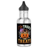 Halloween Ik Doe Trucs voor Snoep Pompoen Waterfles (Links)