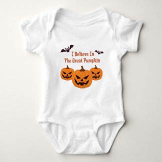 Halloween Ik geloof in het grote pompoen t-shirt