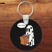 Halloween ik heb een Rock Ghost Sleutelhanger (Voorkant)