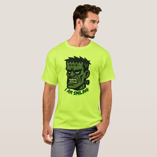 Halloween: Ik lach T-shirt (Voorkant volledig)