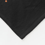 Halloween ik leer de kutste pompoen fleece deken (Hoek)