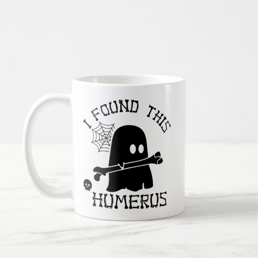 Halloween Ik Vond Deze Humerus Mok (Links)