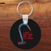 Halloween, ik weet nog steeds niet wat ik afgelope sleutelhanger (Voorkant)