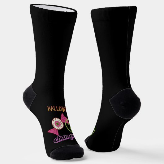 Halloween Ik Zie Ik Zie Kampioen Sokken (Gebogen)