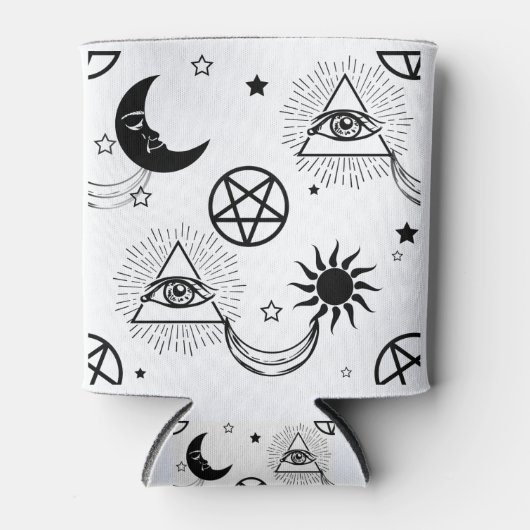 halloween illuminati oog blikjeskoeler (Voorkant)