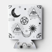 halloween illuminati oog blikjeskoeler (Achterkant)