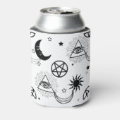 halloween illuminati oog blikjeskoeler (Blikje Achterkant)