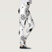 halloween illuminati oog leggings (Rechts)