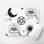 halloween illuminati oog muismat (Met muis)