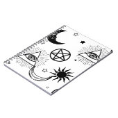 halloween illuminati oog notitieboek (Linkerzijde)