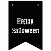 Halloween Illustratie Bunting Banner (Eerste vlag)