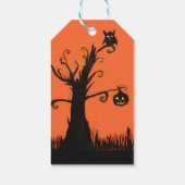 Halloween Illustratie Custom Gift Labels Cadeaulabel (Achterkant)