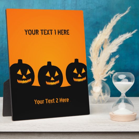 Halloween Illustratie Fotoplaat (Zijkant)