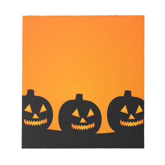 Halloween Illustratie Notitieblok (Voorkant)