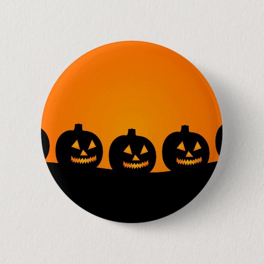 Halloween Illustratie Ronde Button 5,7 Cm (Voorkant)