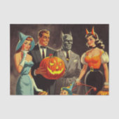  Halloween Illustratie Tissuepapier (Voorkant)