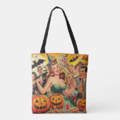  Halloween Illustratie Tote Bag (Achterkant)