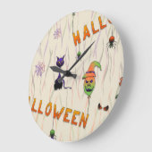 Halloween Illustrations Grote Klok (Hoek)
