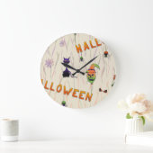 Halloween Illustrations Grote Klok (Huis)