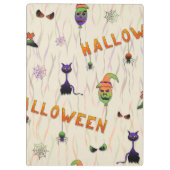 Halloween Illustrations Klembord (Achterkant)