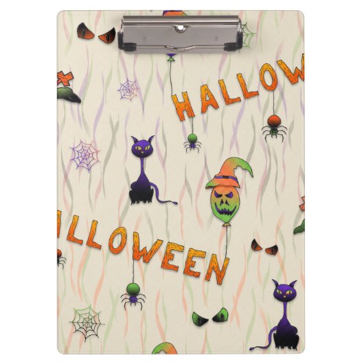 Halloween Illustrations Klembord (Voorkant)