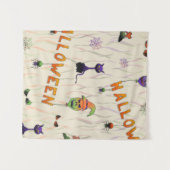 Halloween Illustrations Wandkleed (Voorkant (horizontaal))