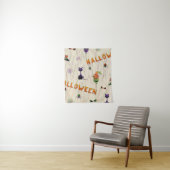 Halloween Illustrations Wandkleed (In situ)
