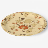 Halloween ILY - ASL Design Papieren Bordje (Gekanteld)