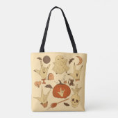 Halloween ILY - ASL Design Tote Bag (Achterkant)