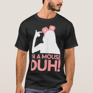 Halloween Im A Mouse Duh T-shirt