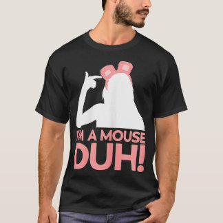 Halloween Im A Mouse Duh T-shirt