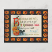  Halloween Imp Briefkaart (Voorkant)