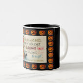  Halloween Imps Tweekleurige Koffiemok (Voorkant rechts)