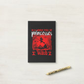 Halloween In A World Full Of Princessen Be A Witch Post-it® Notes (Op bureau)