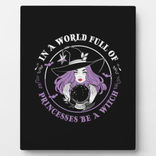Halloween In A World Full Of Witches Birthday Fotoplaat