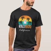 Halloween in August, Maliboo California, Funny Mal T-shirt (Voorkant)