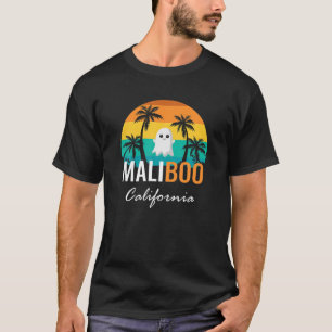 Halloween in August, Maliboo California, Funny Mal T-shirt