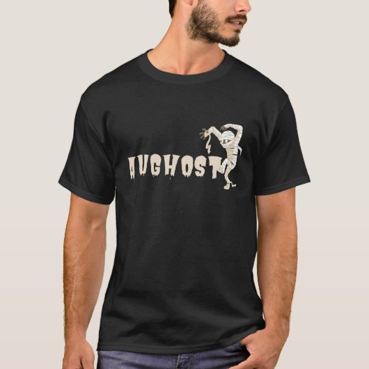 Halloween in augustus |Halloween AUGHOST, Funny Mu T-shirt (Voorkant)