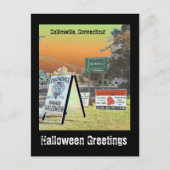 Halloween in Collinsville Briefkaart (Voorkant)