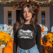 Halloween in de wolken Tri-Blend shirt