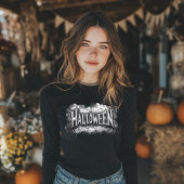 Halloween in de wolken Tri-Blend shirt