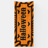 Halloween in distress spandoek (Verticaal)