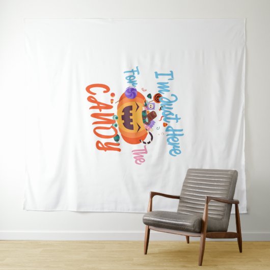 Halloween in een kans om echt creatief te zijn wandkleed (In Situ (horizontaal))