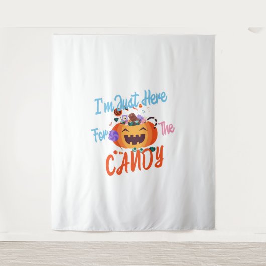 Halloween in een kans om echt creatief te zijn wandkleed (Voorkant)