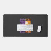 Halloween In Mijn Hart Griezelige Begraafplaats Bureaumat (Keyboard & Muis)