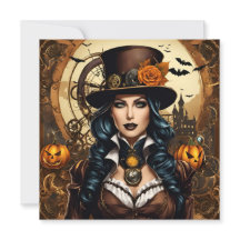 Halloween in steampunk-stijl