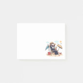 Halloween in Summer – Grim Reaper on the Beach Post-it® Notes (Voorkant)