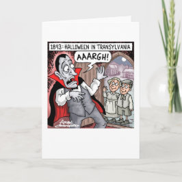 Halloween in Transsylvanië Kaart