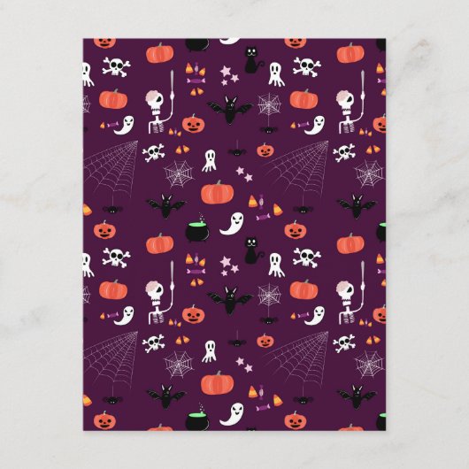 Halloween Informatiekaartje (Voorkant)